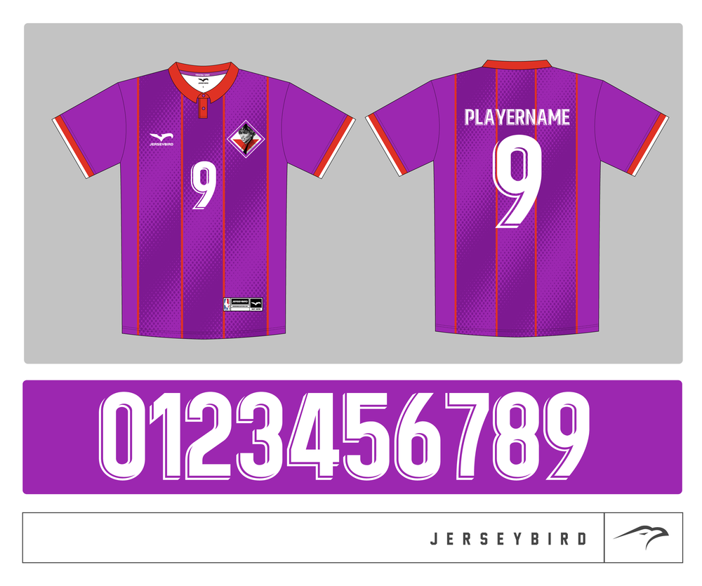 Fiorentina Turner Soccer Jerseys Bulk Order  Add-on(1 Unit)