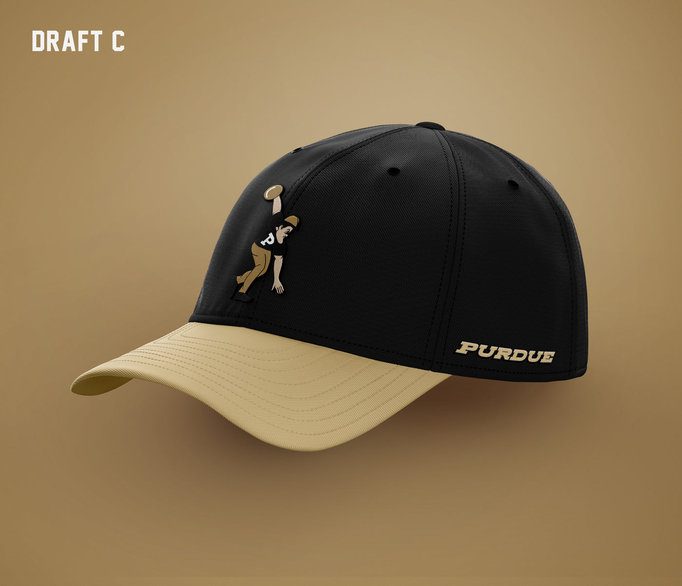 Purdue University Embroidered Baseball Hat