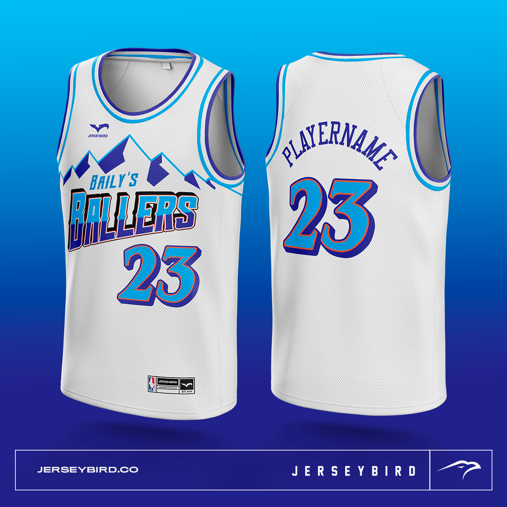 Baily's Ballers Reversible Basketball Jerseys Bulk Order (11 Units)