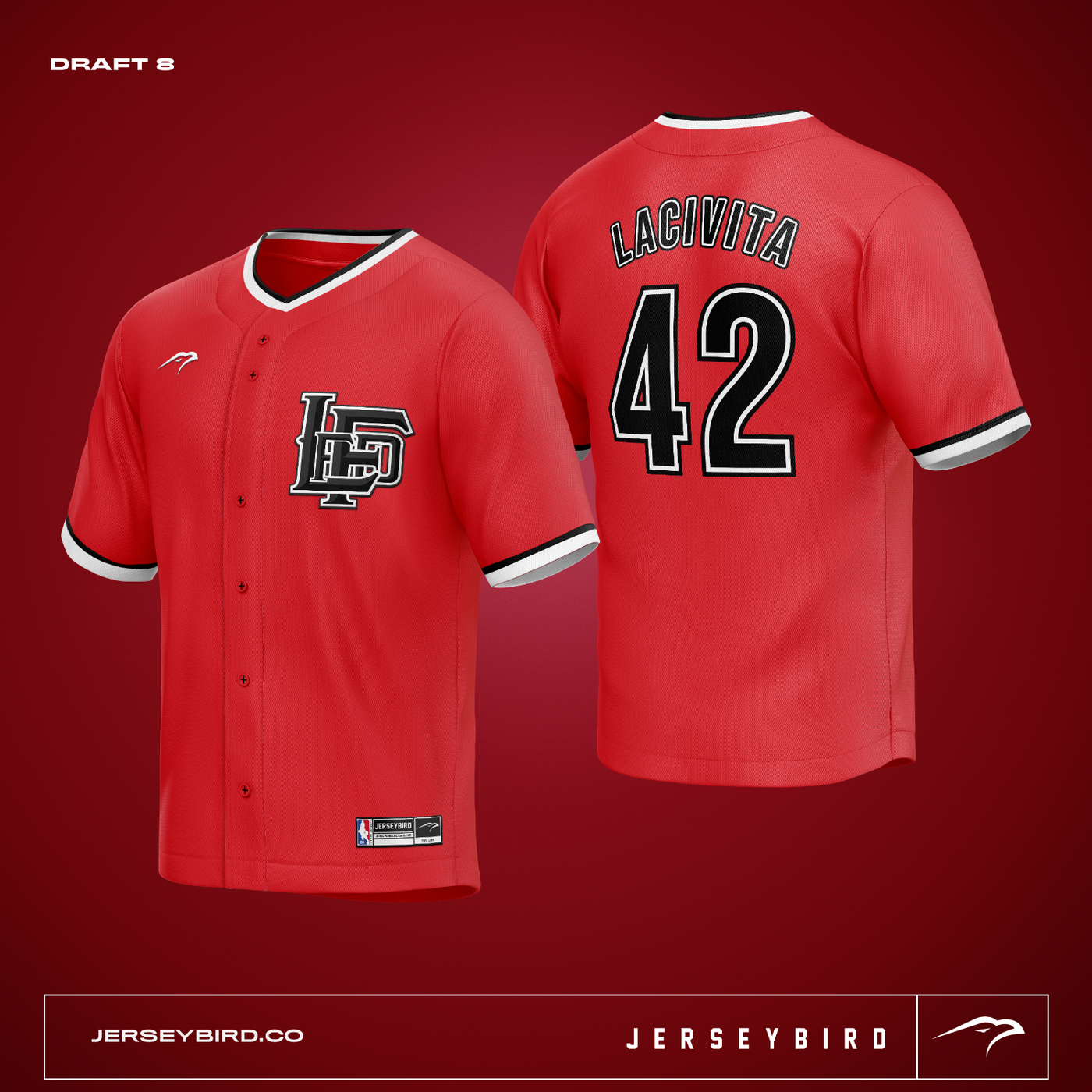 LAKE FOREST BASEBALL JERSEYS BULK ORDER (34 UNITS)