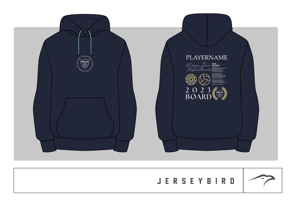MCWS CUP HOODIES AND REPLACEMENT JERSEYS (15 HOODIES, 2 JERSEYS)