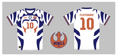 Rebels FC Reversible Soccer Jerseys Bulk Order Add-on (1 Unit)