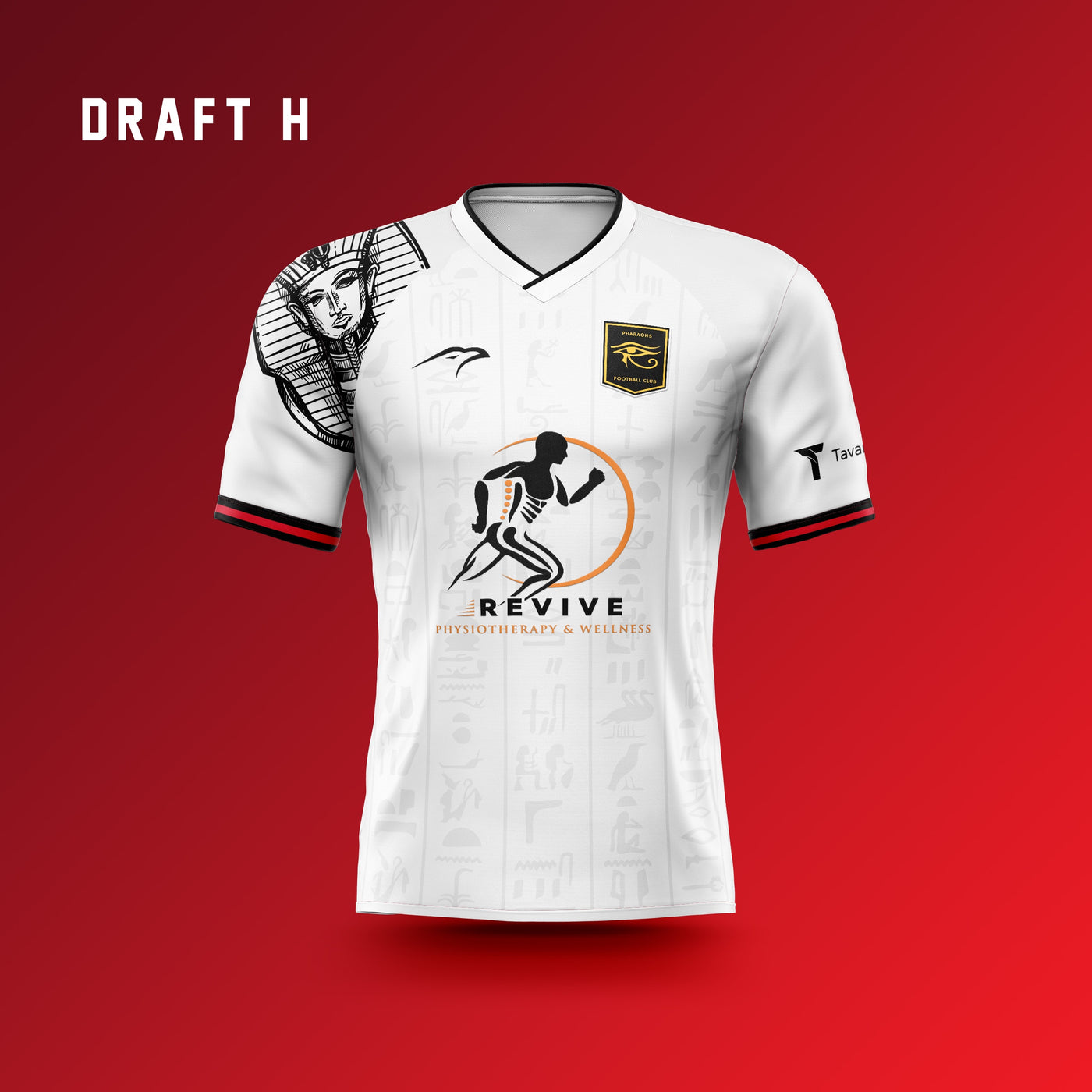 PHARAOHS FC SOCCER JERSEYS (20 REVERSIBLE, 1 GOALIE)