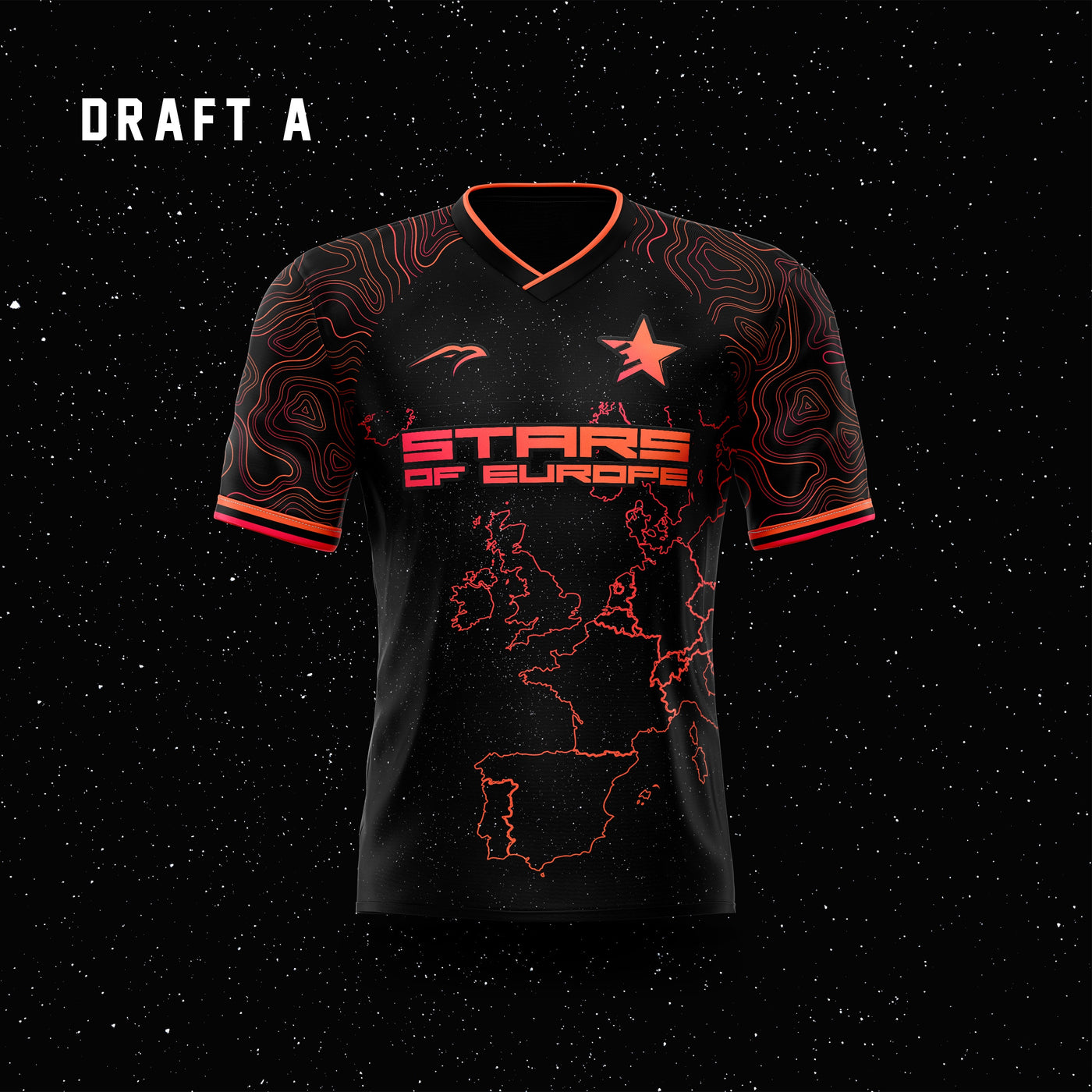 Stars Of Europe Esports Jerseys Fully Sublimated Bulk Order (7 Units)