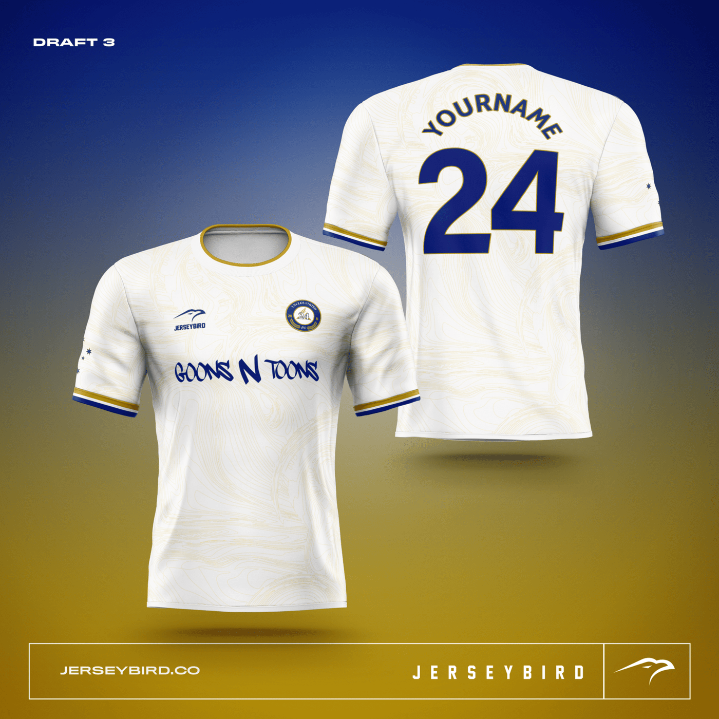 Uncles United  Full Sublimation Soccer Jersey (17 units)